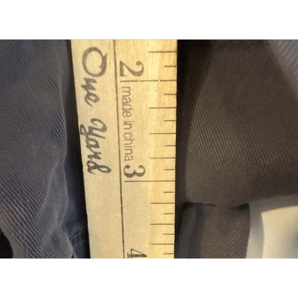 Nicole Miller Women's Belted Shorts Pockets Vintage Look Size 10 Gray NWT - Picture 6 of 10